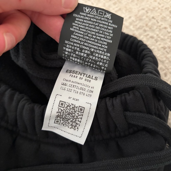 Fear Of God Essentials Classic Cotton Blend Fleece Lounge Pants - Picture 16 of 16